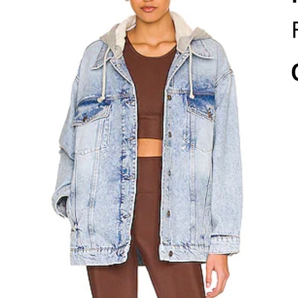 NWT Women’s Free People Boyfriend Jean Jacket